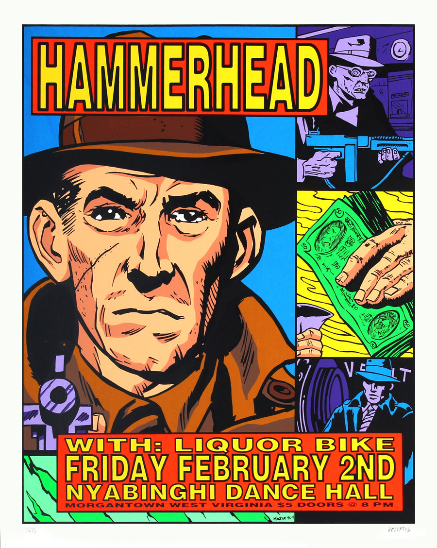 Hammerhead, Frank Kozik Limited Edition Print