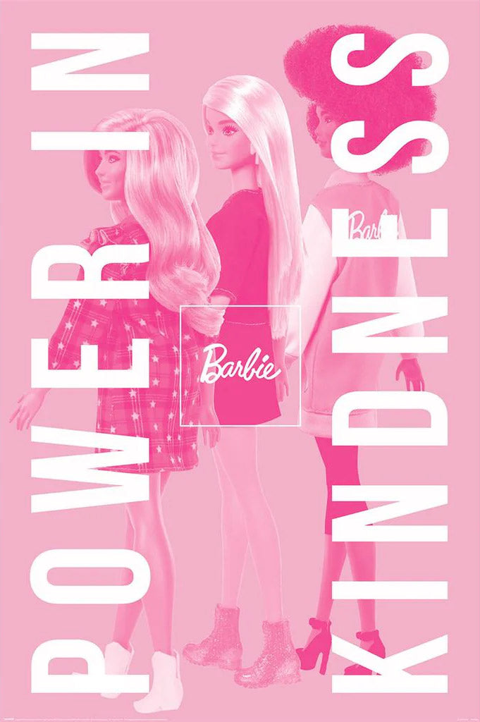 Power In Kindness, Barbie Poster