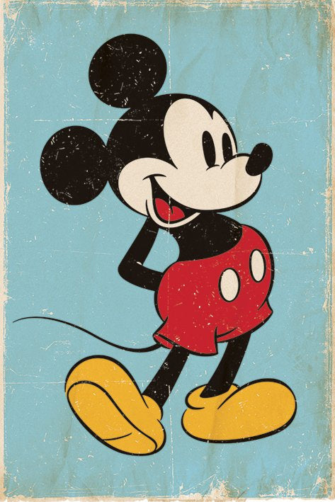 Retro Mickey Mouse