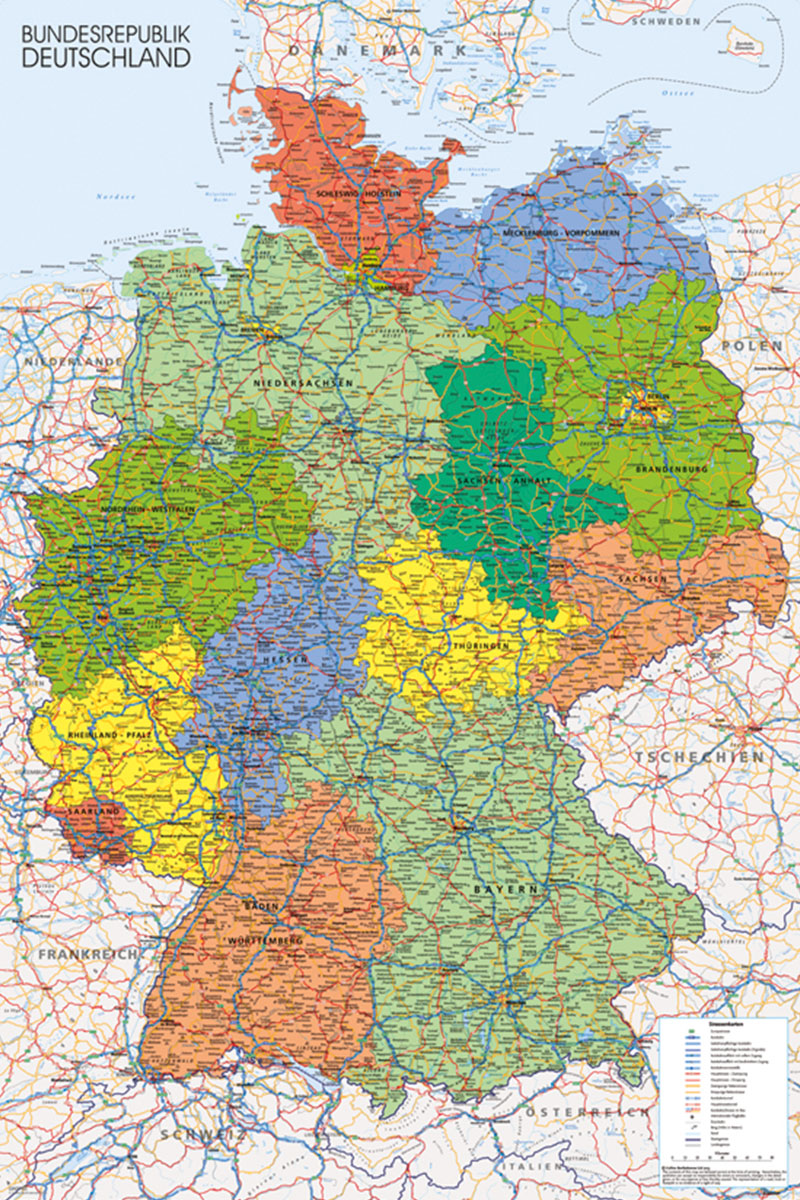 Deutschland Map