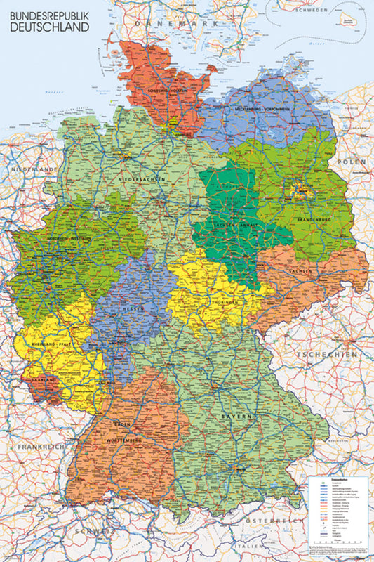 Deutschland Map