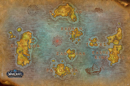 Azeroth Map