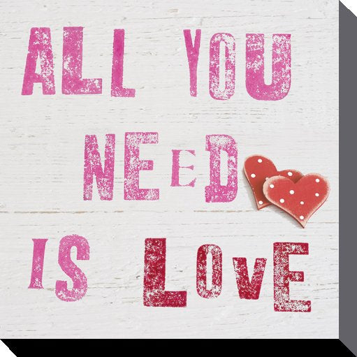 All You Need Is Love, Howard Shooter Canvas Print